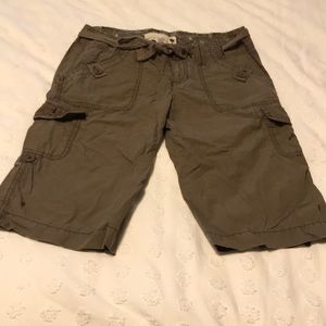 Abercrombie Poplin Convertible Cargo Shorts